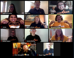 2020 Noyce Scholars virtual screenshot 2