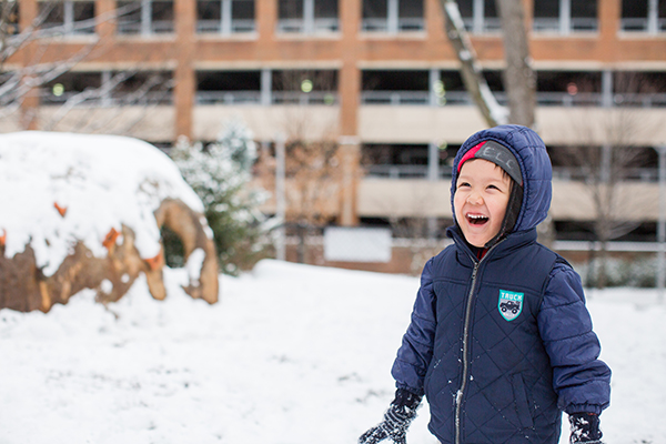 snow play