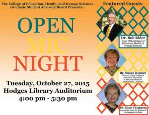 Open Mic Night GSAB 2015