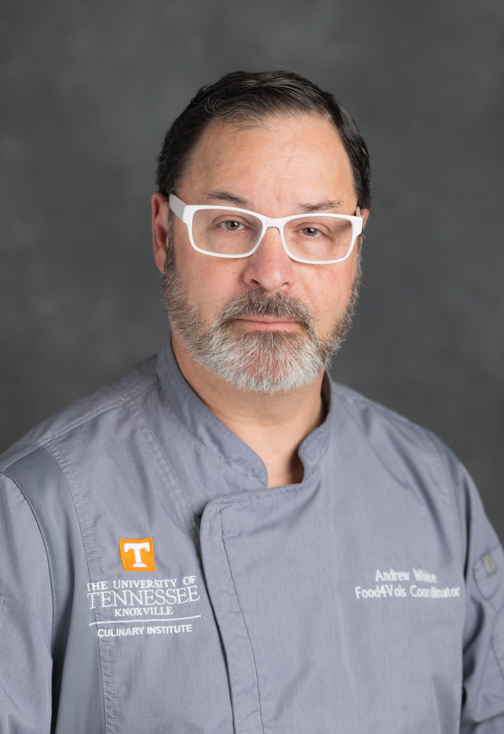 Headshot of Andrew White