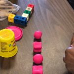 Fair Garden preschool book club playdoh cubes