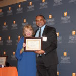 Sherry Mee Bell and Nathan Langlois 2019 recognition ceremony