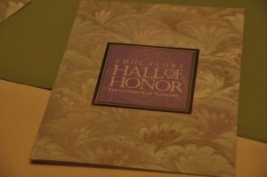 2014 educators hall of honor program cover