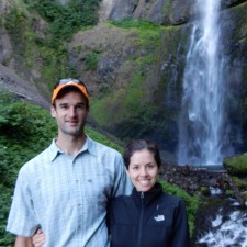 claudia and andrew carberry hike AT
