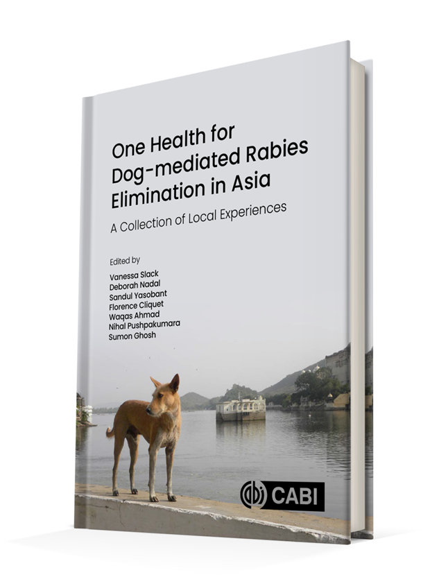 Photo of book entitled One-Health for Dog-medicated Rabies Elimination in Asia