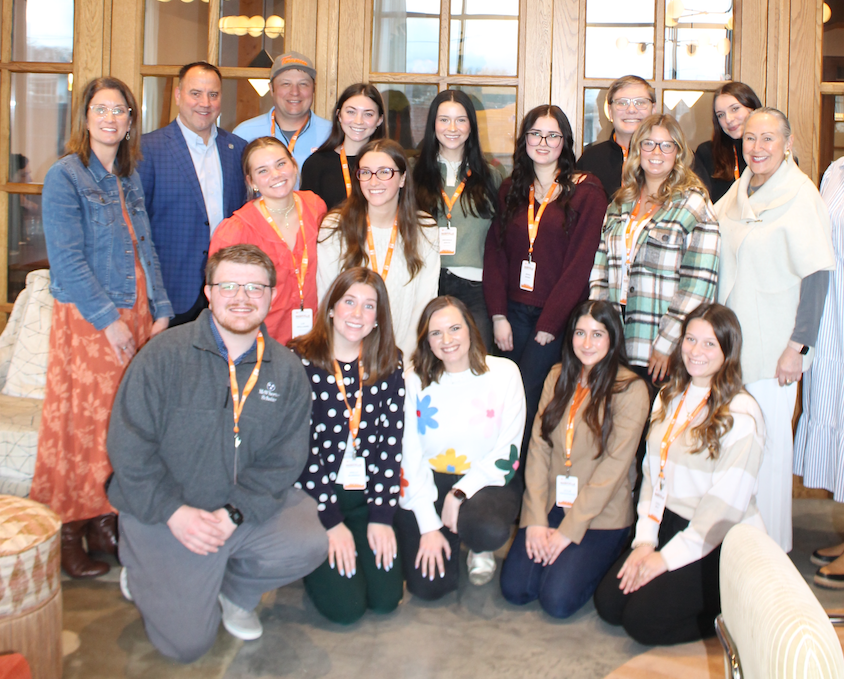 Group photo of HTM students in Nashville